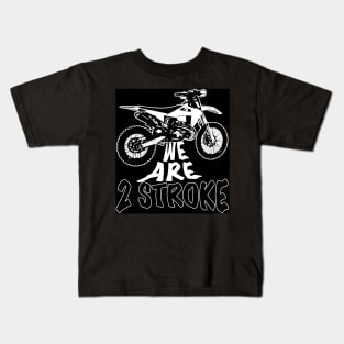 2 Stroke Motocross Kids T-Shirt